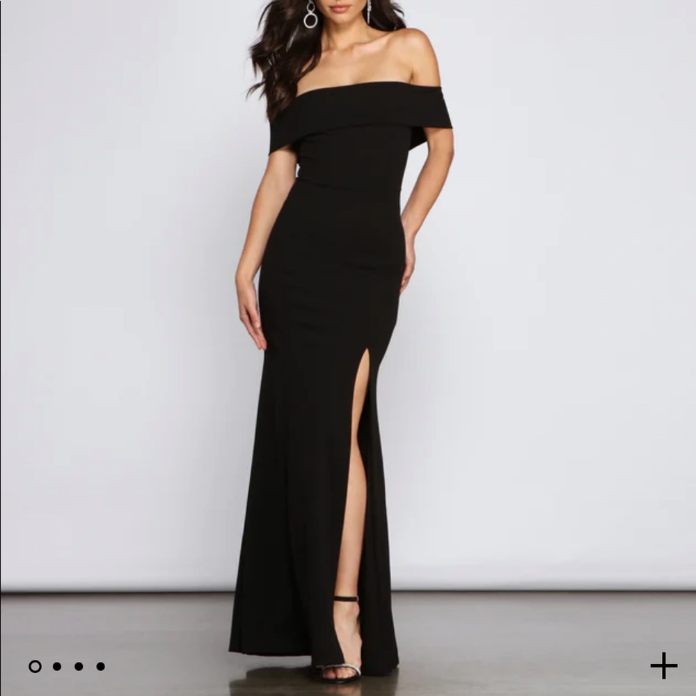 🖤💜NEW Windsor Layci Formal High Slit Dress💜🖤